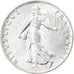 Coin, France, Semeuse, 50 Centimes, 1916, Paris, AU(55-58), Silver, KM:854