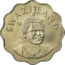 Coin, Swaziland, King Msawati III, 20 Cents, 1998, British Royal Mint