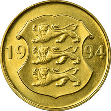 Coin, Estonia, 5 Krooni, 1994, EF(40-45), Aluminum-Bronze, KM:30