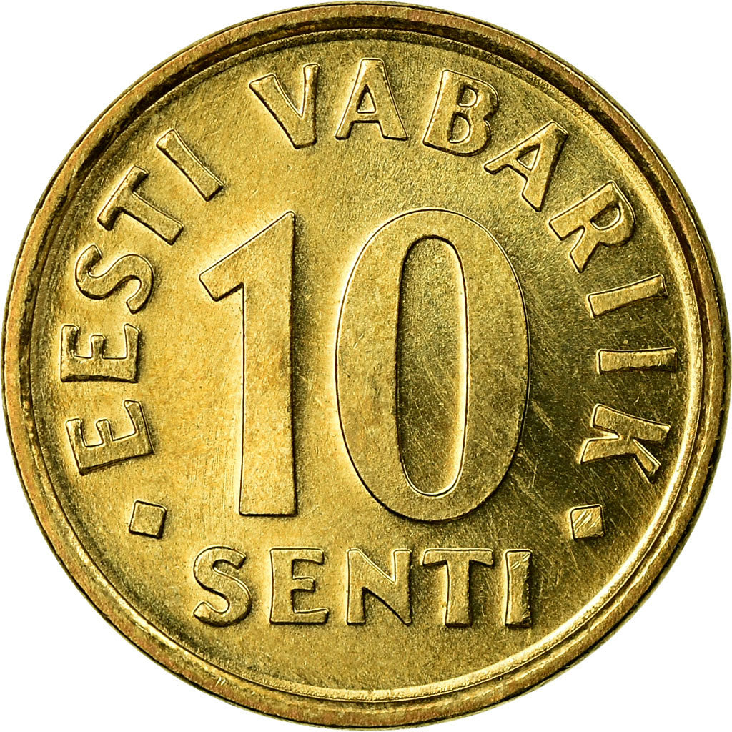 Coin, Estonia, 10 Senti, 2006, no mint, AU(55-58), Aluminum-Bronze, KM:22