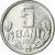 Moeda, Moldávia, 5 Bani, 2006, AU(55-58), Alumínio, KM:2