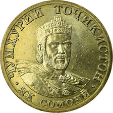 Coin, Tajikistan, Somoni, 2001, St. Petersburg, EF(40-45), Copper-Nickel-Zinc
