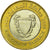 Coin, Bahrain, Hamed Bin Isa, 100 Fils, 2008/AH1429, EF(40-45), Bi-Metallic