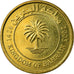 Coin, Bahrain, Hamed Bin Isa, 5 Fils, 2005/AH1426, EF(40-45), Brass, KM:30