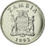 Coin, Zambia, 50 Ngwee, 1992, British Royal Mint, EF(40-45), Nickel plated