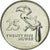 Coin, Zambia, 25 Ngwee, 1992, British Royal Mint, EF(40-45), Nickel plated
