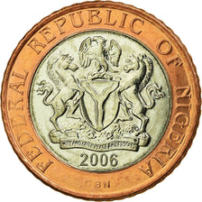 Coin, Nigeria, 2 Naira, 2006, AU(55-58), Bi-Metallic, KM:19
