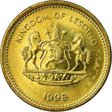 Moneta, Lesotho, Moshoeshoe II, 50 Licente, Lisente, 1998, SPL-, Acciaio
