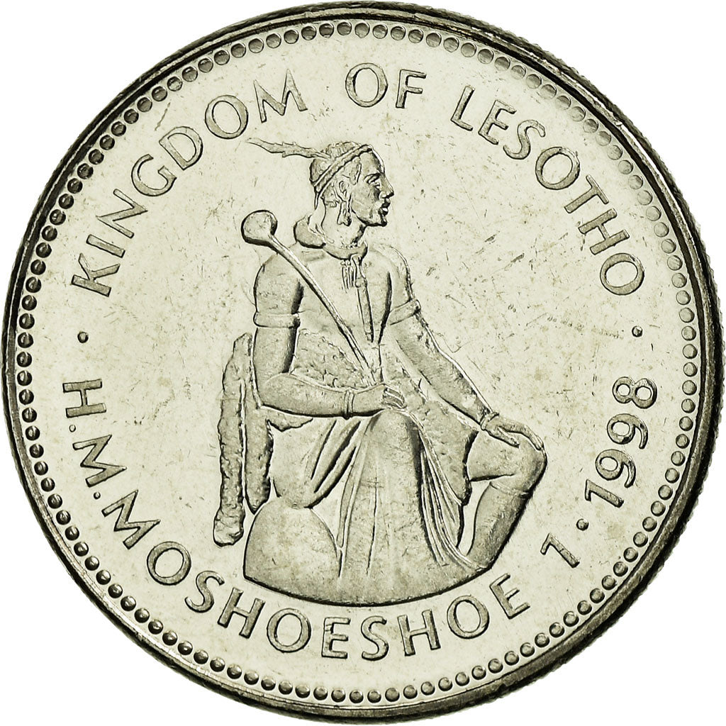 Monnaie, Lesotho, Letsie III, Loti, 1998, TTB, Nickel plated steel, KM:66