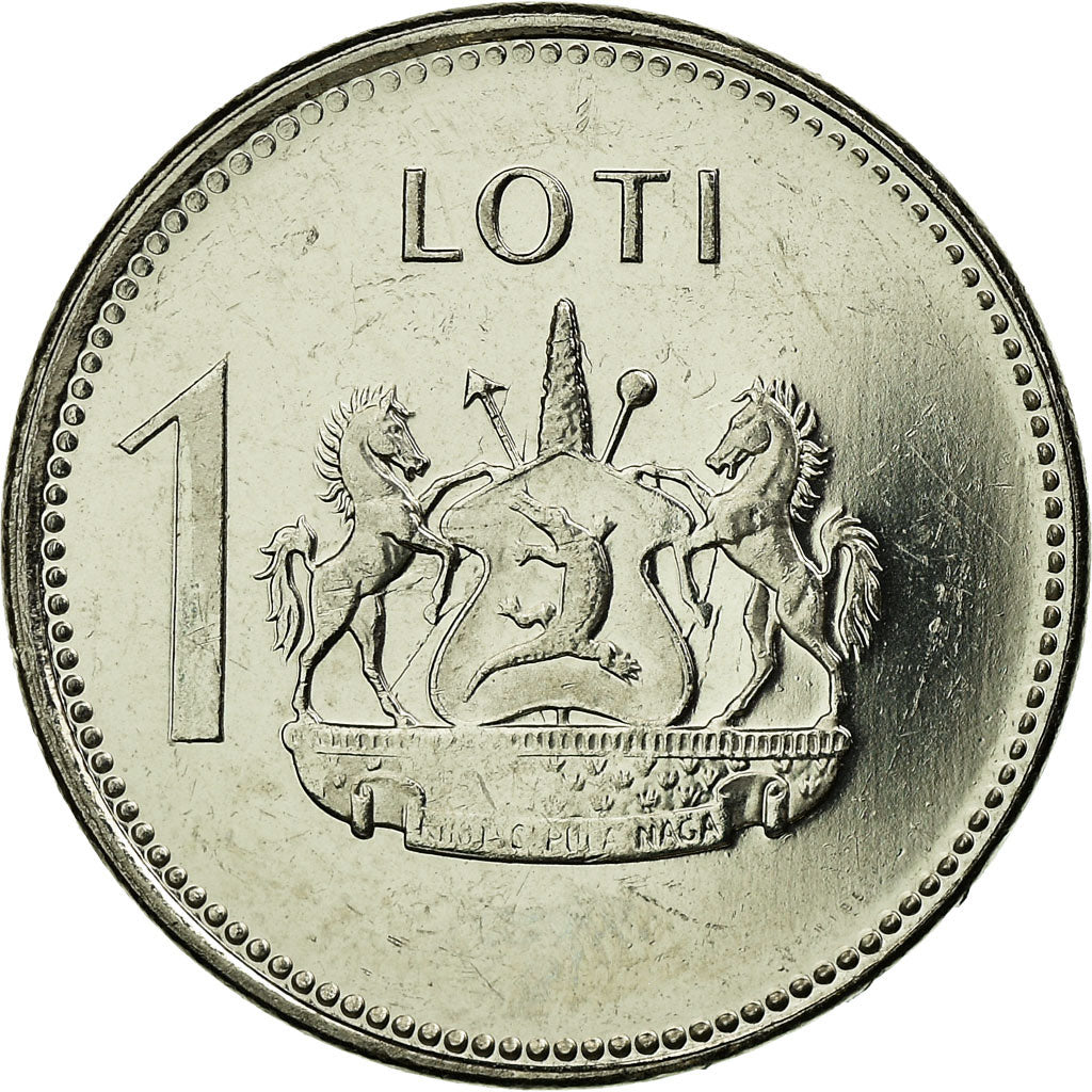 Monnaie, Lesotho, Letsie III, Loti, 1998, TTB, Nickel plated steel, KM:66