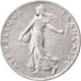 FRANCE, Semeuse, 50 Centimes, 1913, Paris, KM #854, AU(50-53), Silver, 18.1,...