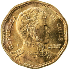 Monnaie, Chile, 50 Pesos, 2006, Santiago, SUP, Aluminum-Bronze, KM:219.2