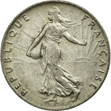 Coin, France, Semeuse, 50 Centimes, 1913, AU(55-58), Silver, Gadoury:420