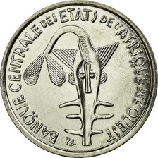 Coin, West African States, 100 Francs, 2002, Paris, MS(63), Nickel, KM:4