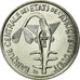 Coin, West African States, 100 Francs, 2002, Paris, MS(63), Nickel, KM:4