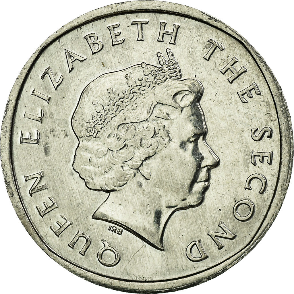 Moneta, Państwa Wschodnich Karaibów, Elizabeth II, 2 Cents, 2004, British