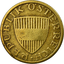 Coin, Austria, 50 Groschen, 1963, VF(30-35), Aluminum-Bronze, KM:2885