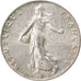 FRANCE, Semeuse, 50 Centimes, 1915, Paris, KM #854, AU(55-58), Silver, 18.1,...