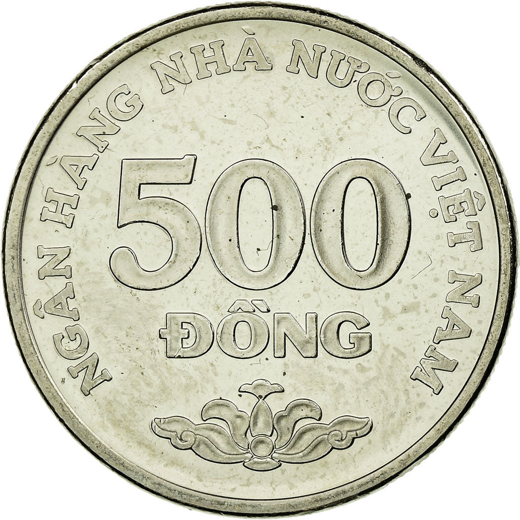 Coin, Vietnam, SOCIALIST REPUBLIC, 500 Dông, 2003, Vantaa, AU(55-58), Nickel