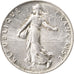 FRANCE, Semeuse, 50 Centimes, 1915, Paris, KM #854, MS(60-62), Silver, 18.1,...