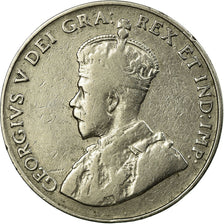 Coin, Canada, George V, 5 Cents, 1922, Royal Canadian Mint, Ottawa, EF(40-45)