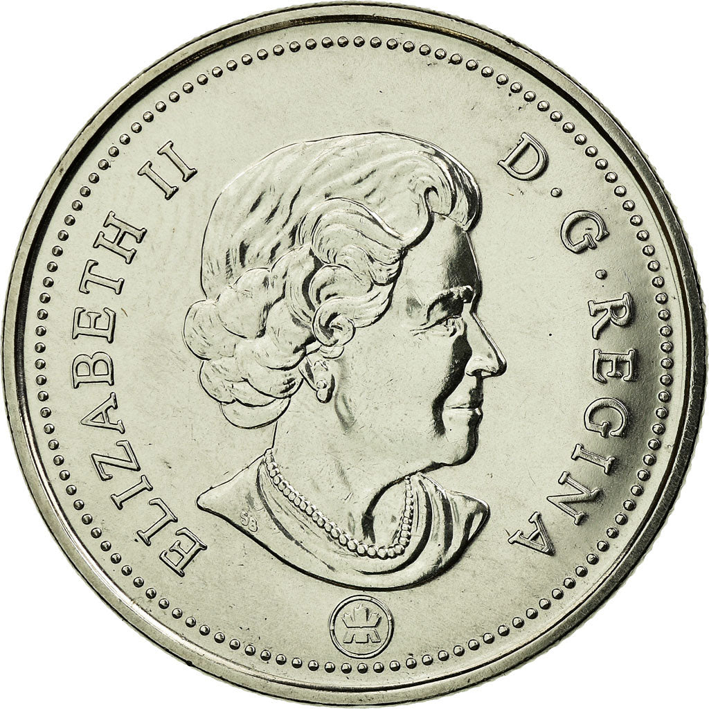 Coin, Canada, Elizabeth II, 50 Cents, 2007, Royal Canadian Mint, Winnipeg