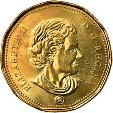 Coin, Canada, Elizabeth II, Dollar, 2009, Royal Canadian Mint, Winnipeg