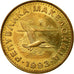 Coin, Macedonia, 50 Deni, 1993, EF(40-45), Brass, KM:1
