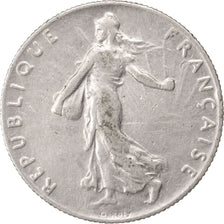 Coin, France, Semeuse, 50 Centimes, 1912, AU(55-58), Silver, Gadoury:420