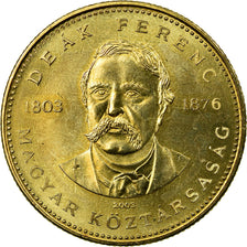 Coin, Hungary, 20 Forint, 2003, Budapest, EF(40-45), Nickel-brass, KM:768