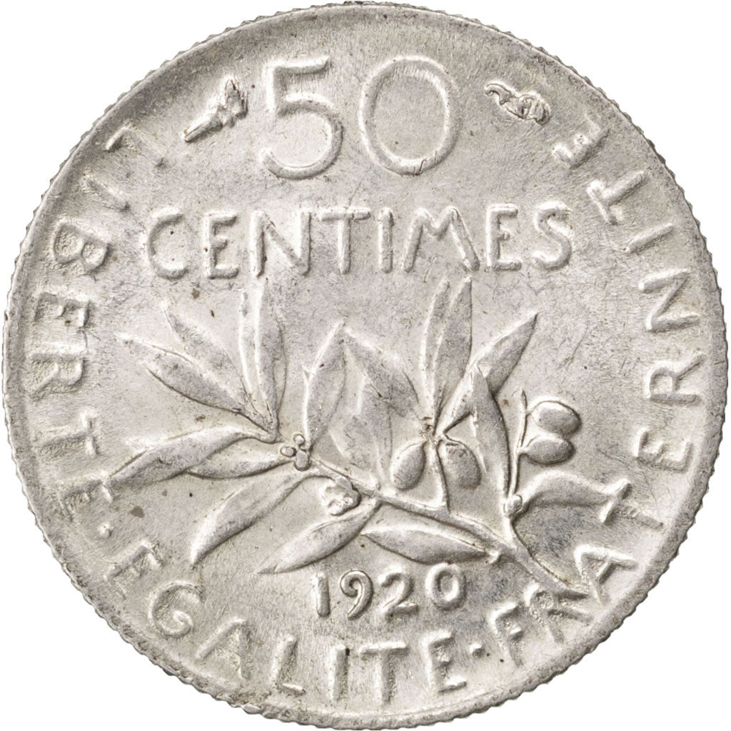 IIIème République, 50 Centimes Semeuse