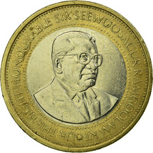 Moneta, Mauritius, 20 Rupees, 2007, BB, Bi-metallico, KM:66