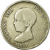 Monnaie, Espagne, Alfonso XIII, 5 Pesetas, 1891, Madrid, TB, Argent, KM:689