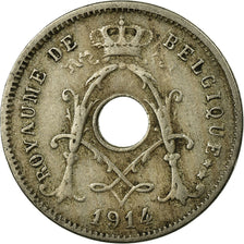 Coin, Belgium, 5 Centimes, 1914, VF(30-35), Copper-nickel, KM:66