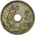 Moneta, Belgia, 5 Centimes, 1923, VF(30-35), Miedź-Nikiel, KM:66