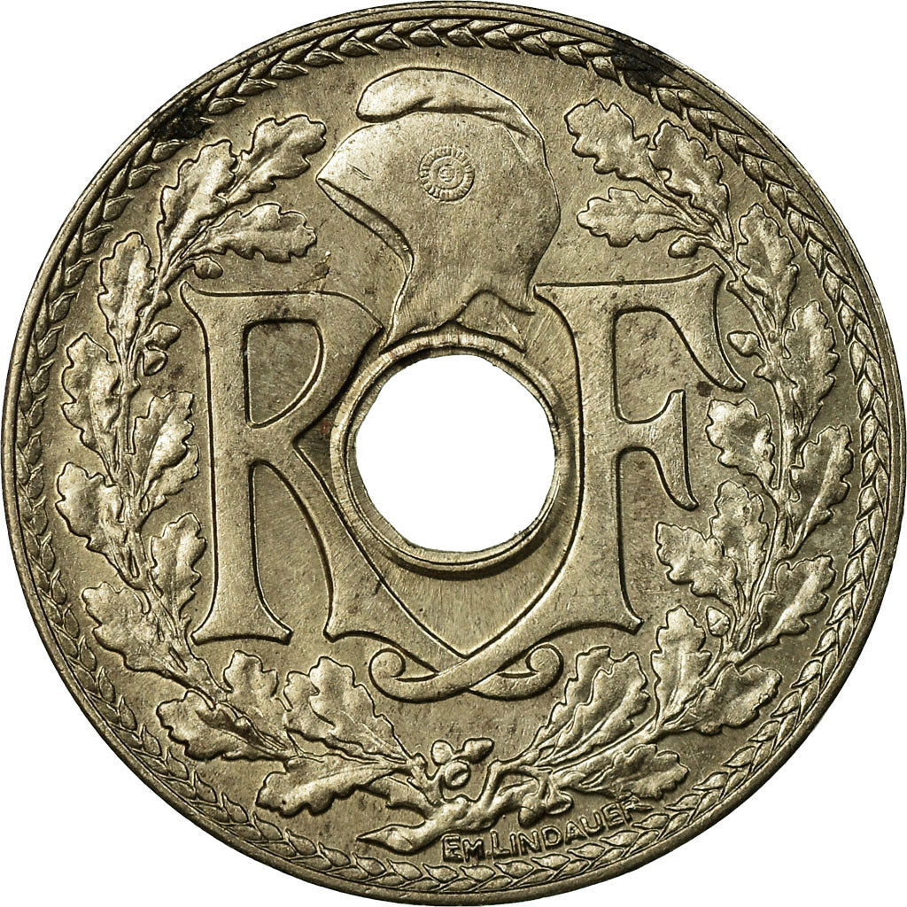 Moneta, Francia, Lindauer, 10 Centimes, 1939, Paris, BB, Nichel-bronzo