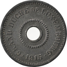 LUXEMBOURG, 5 Centimes, 1915, KM #27, AU(50-53), Zinc, 2.46