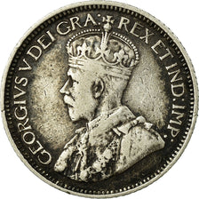 Monnaie, Canada, George V, 10 Cents, 1914, Royal Canadian Mint, Ottawa, TB+