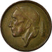 Coin, Belgium, Baudouin I, 50 Centimes, 1965, VF(30-35), Bronze, KM:148.1
