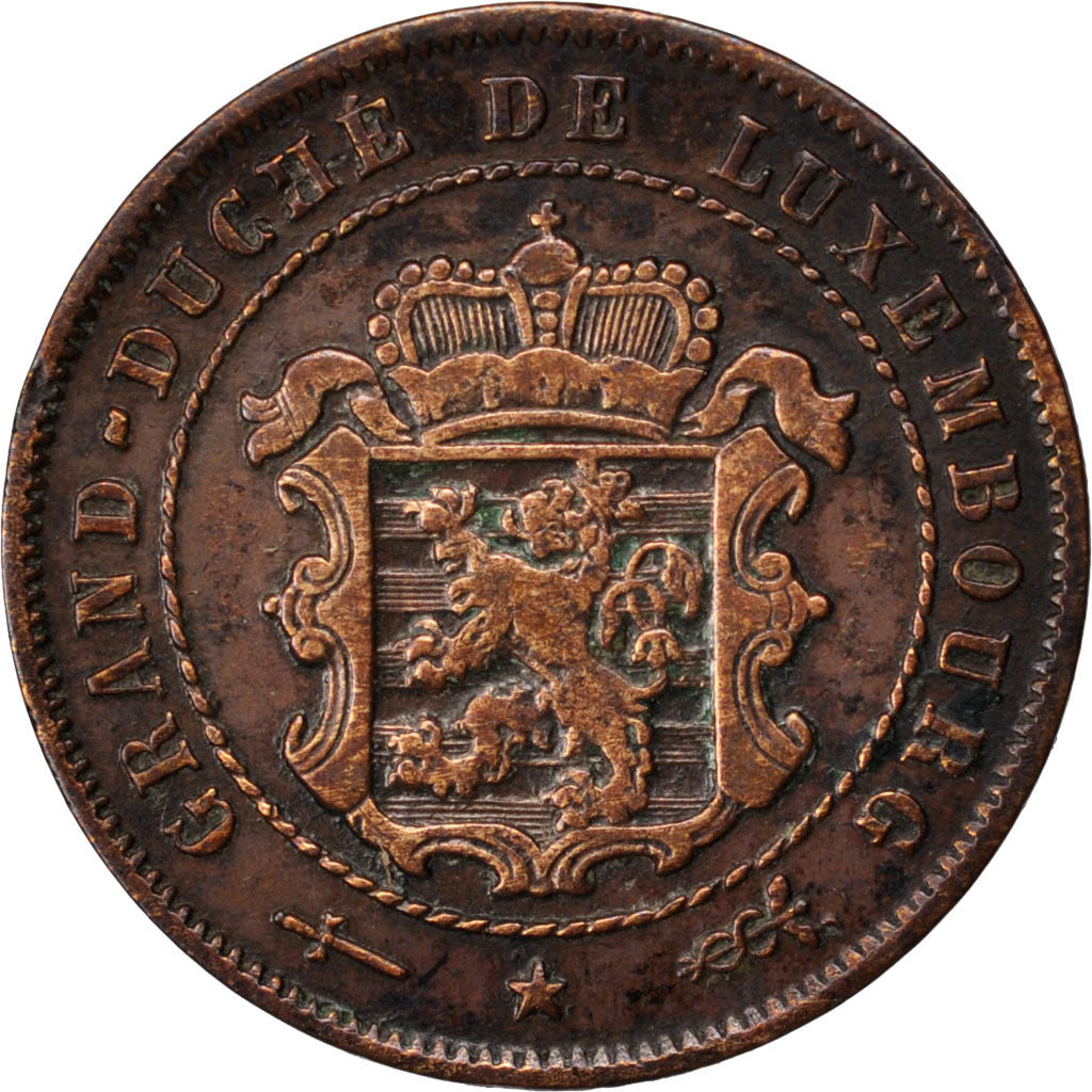 Luxembourg, Guillaume III, 2 1/2 Centimes