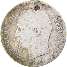 Moneta, Francja, Napoleon III, Napoléon III, 50 Centimes, 1859, Paris