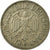 Coin, GERMANY - FEDERAL REPUBLIC, Mark, 1950, Munich, EF(40-45), Copper-nickel