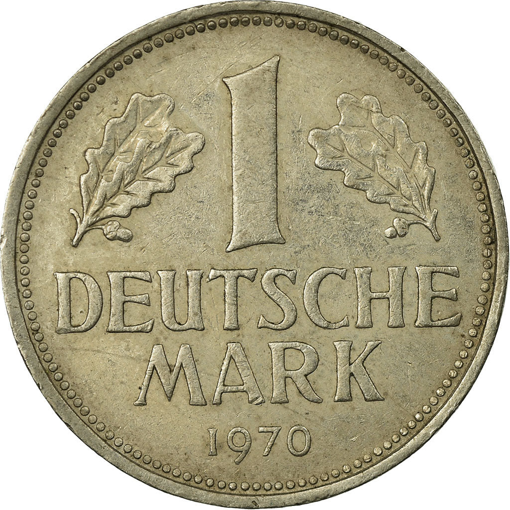 Moeda, ALEMANHA - REPÚBLICA FEDERAL, Mark, 1970, Munich, EF(40-45)