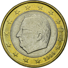 Belgium, Euro, 1999, EF(40-45), Bi-Metallic, KM:230