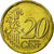 Grécia, 20 Euro Cent, 2002, AU(55-58), Latão, KM:185