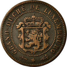 Coin, Luxembourg, William III, 5 Centimes, 1870, Utrecht, EF(40-45), Bronze