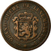 Coin, Luxembourg, William III, 5 Centimes, 1870, Utrecht, EF(40-45), Bronze