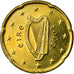 IRELAND REPUBLIC, 20 Euro Cent, 2002, VZ, Messing, KM:36