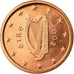 REPÚBLICA DA IRLANDA, 2 Euro Cent, 2002, AU(55-58), Aço Cromado a Cobre, KM:33