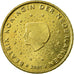 Pays-Bas, 50 Euro Cent, 2001, TTB, Laiton, KM:239